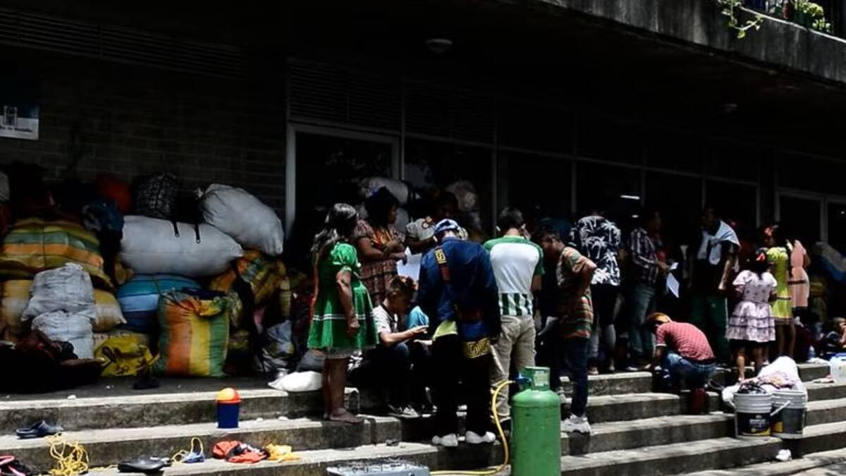 Problemas de convivencia tienen a 250 indígenas instalados en colegio en Niquitao