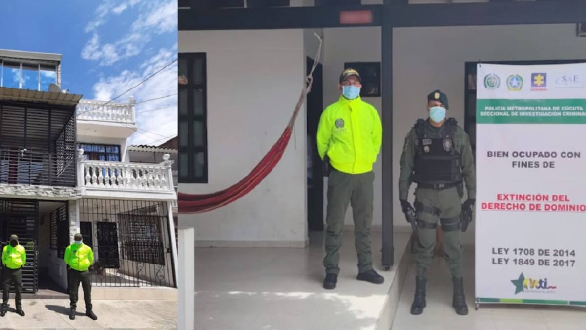 Fiscalía impone extinción de dominio a bienes de “Los Coyotes” en Cúcuta