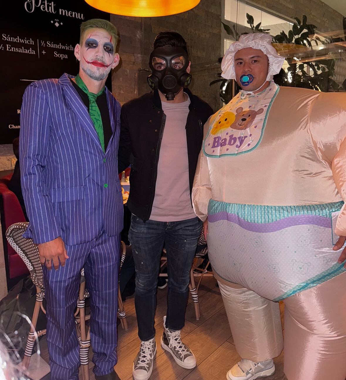 Santiago Giordana, Radamel Falcao junto a Leonardo Castro/@Falcao