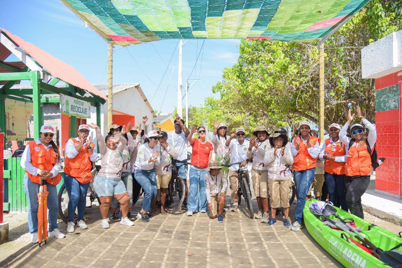 Alcaldía de Cartagena reactiva la ruta comunitaria de Punta Arena