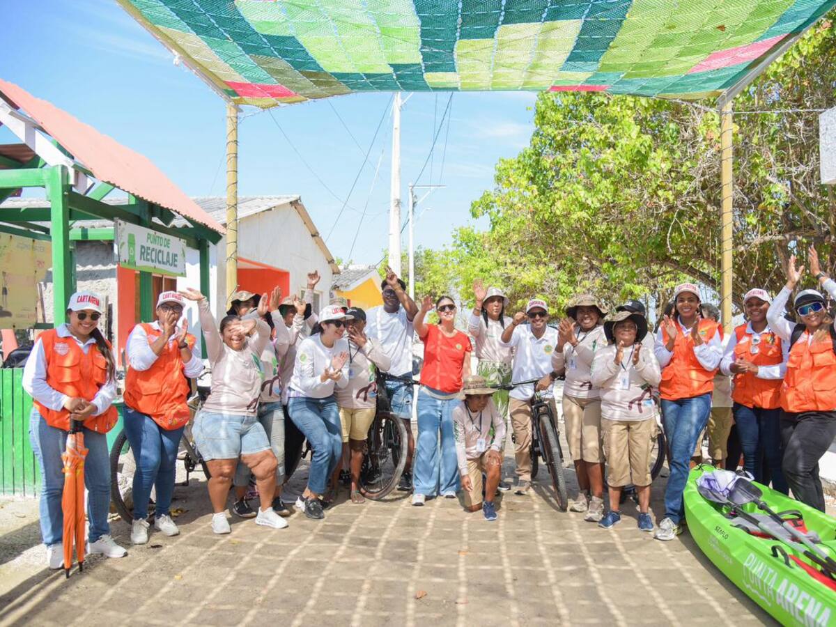 Alcaldía de Cartagena reactiva la ruta comunitaria de Punta Arena