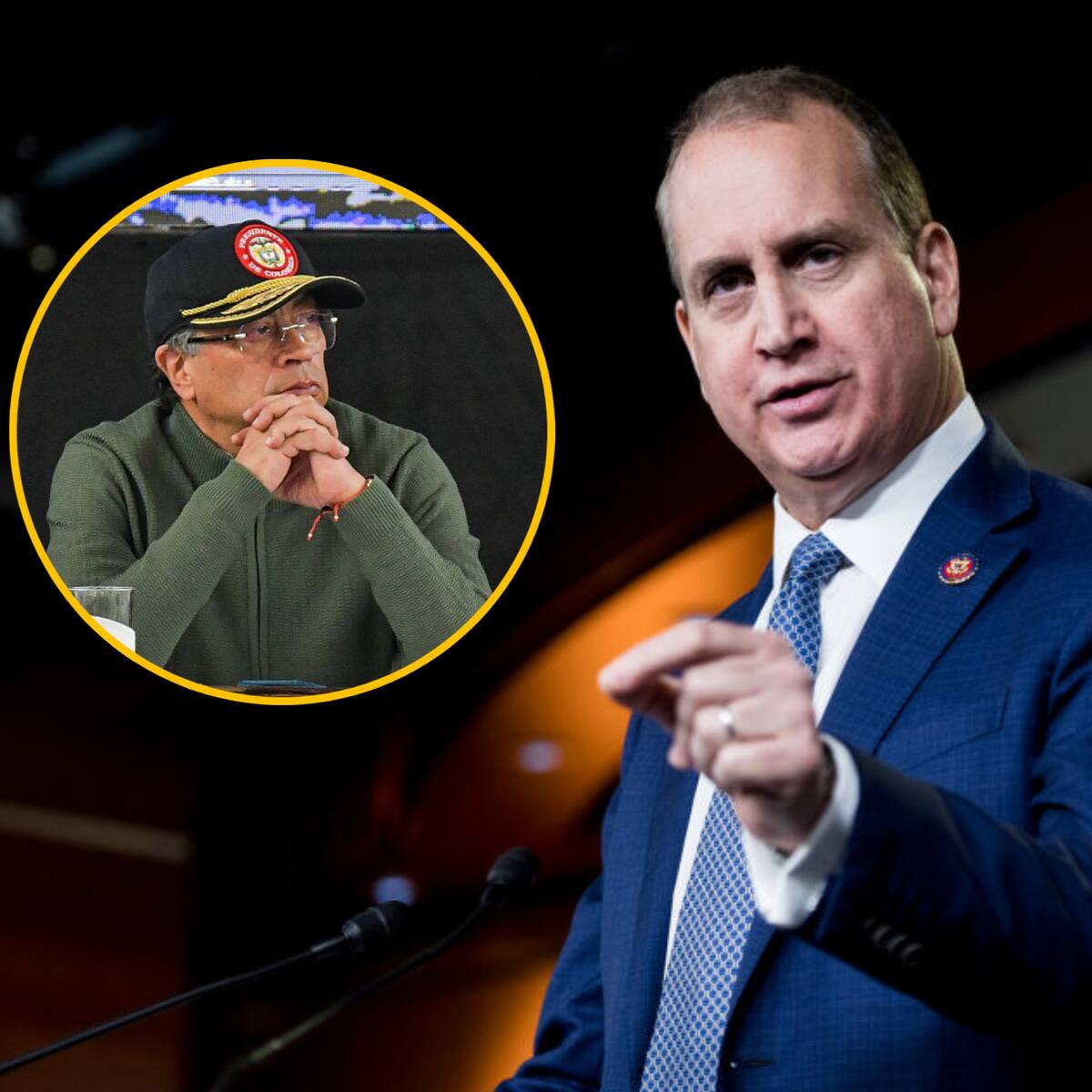 Parece estar empecinado en destruir la relación Colombia - EE.UU.: Mario Díaz-Balart sobre Petro