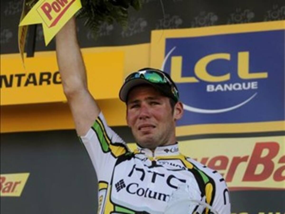 Cavendish vence en la quinta etapa y Cancellara sigue líder en el Tour de Francia