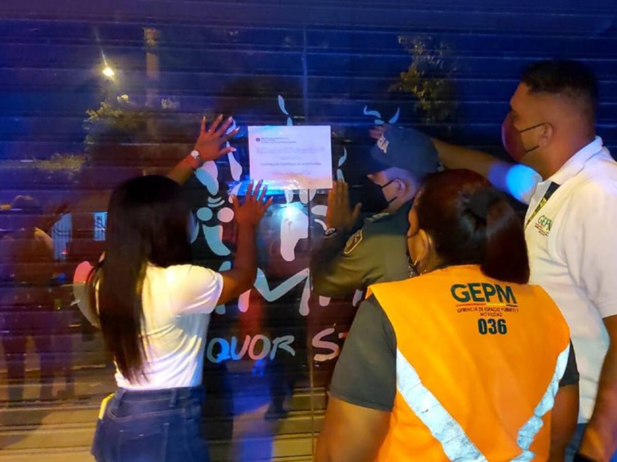 En Cartagena 15 fiestas intervenidas por violar medidas sanitarias