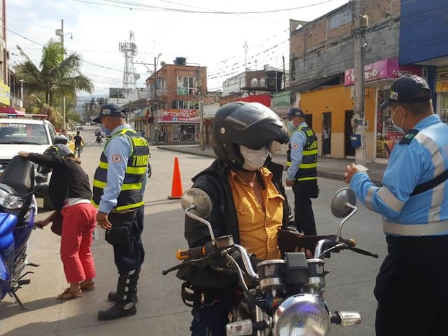 No parrillero de moto en Pitalito-Huila.