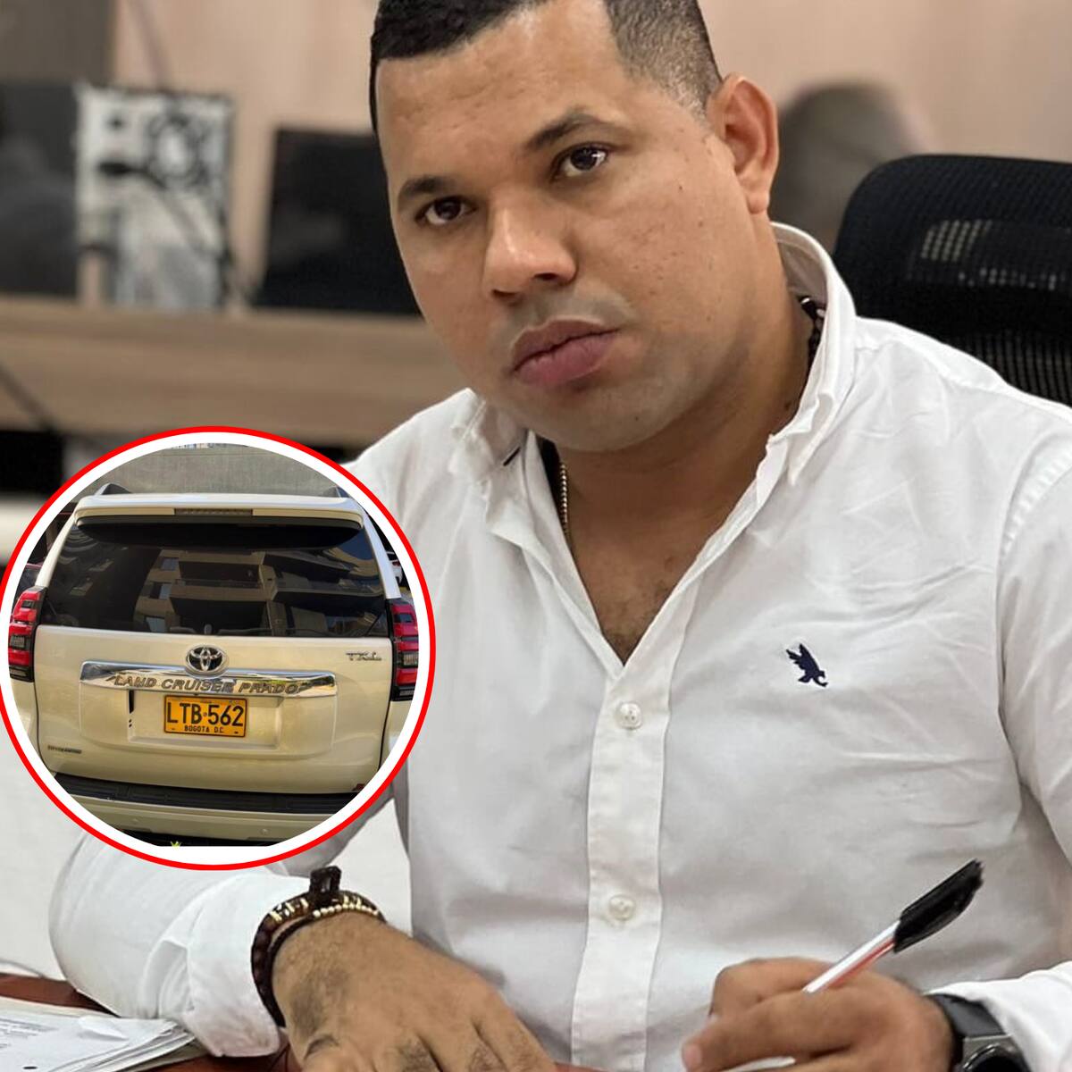 Recuperan en Santo Tomás camioneta hurtada al concejal de Barranquilla Alexis Castillo