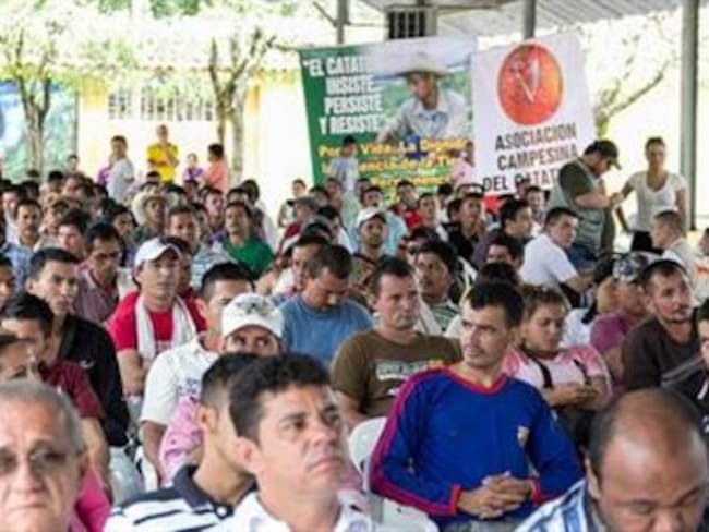 Campesinos rechazan condicionamientos del Gobierno para dialogar en el Catatumbo