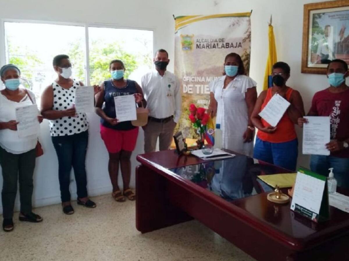 Agencia Nacional de Tierras formalizó 154 predios en María La Baja