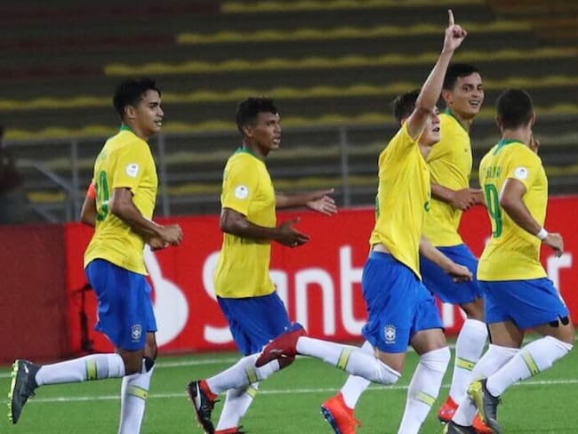 Colombia perdió con Brasil y quedó eliminada del Sudamericano Sub-17
