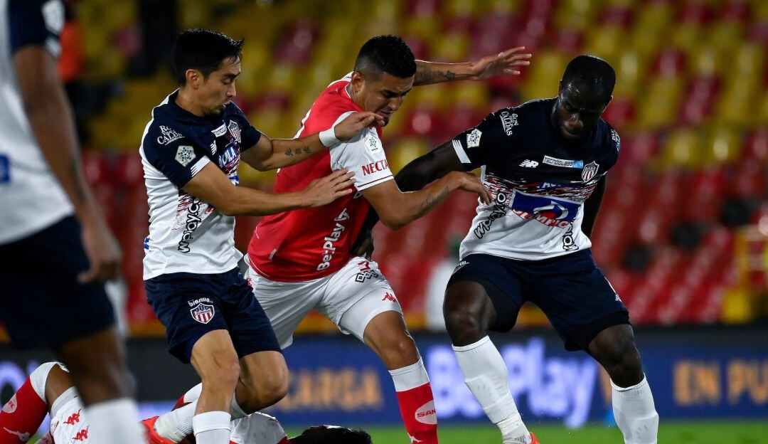 Santa Fe vs. Junior en la Liga Colombiana