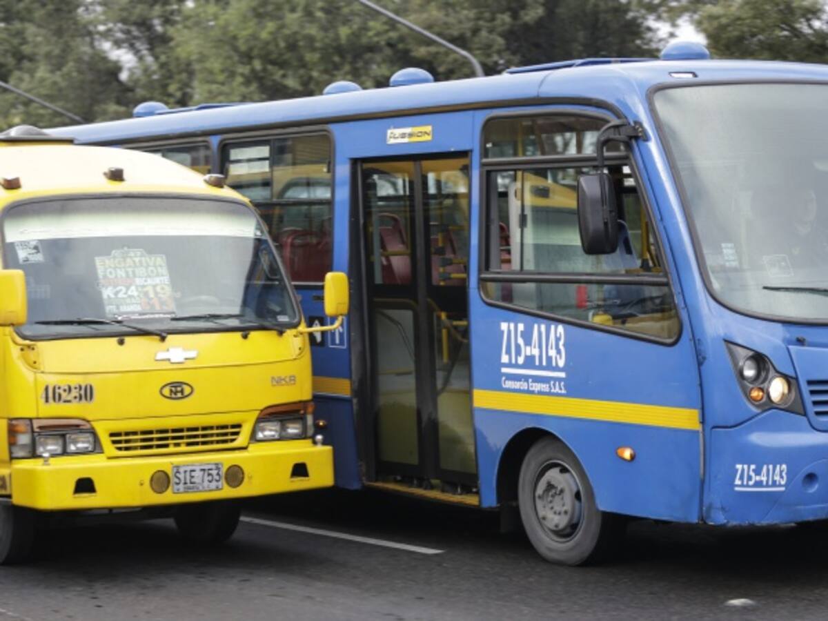 Descartan licitación en zonas donde operaban empresas en quiebra del Sitp