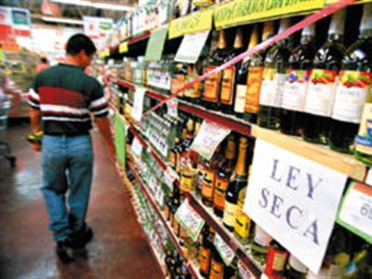 Listas medidas para las elecciones. Ley seca desde el viernes a las seis de la tarde