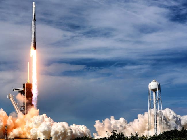 SpaceX no aterrizó como debía y estalló
