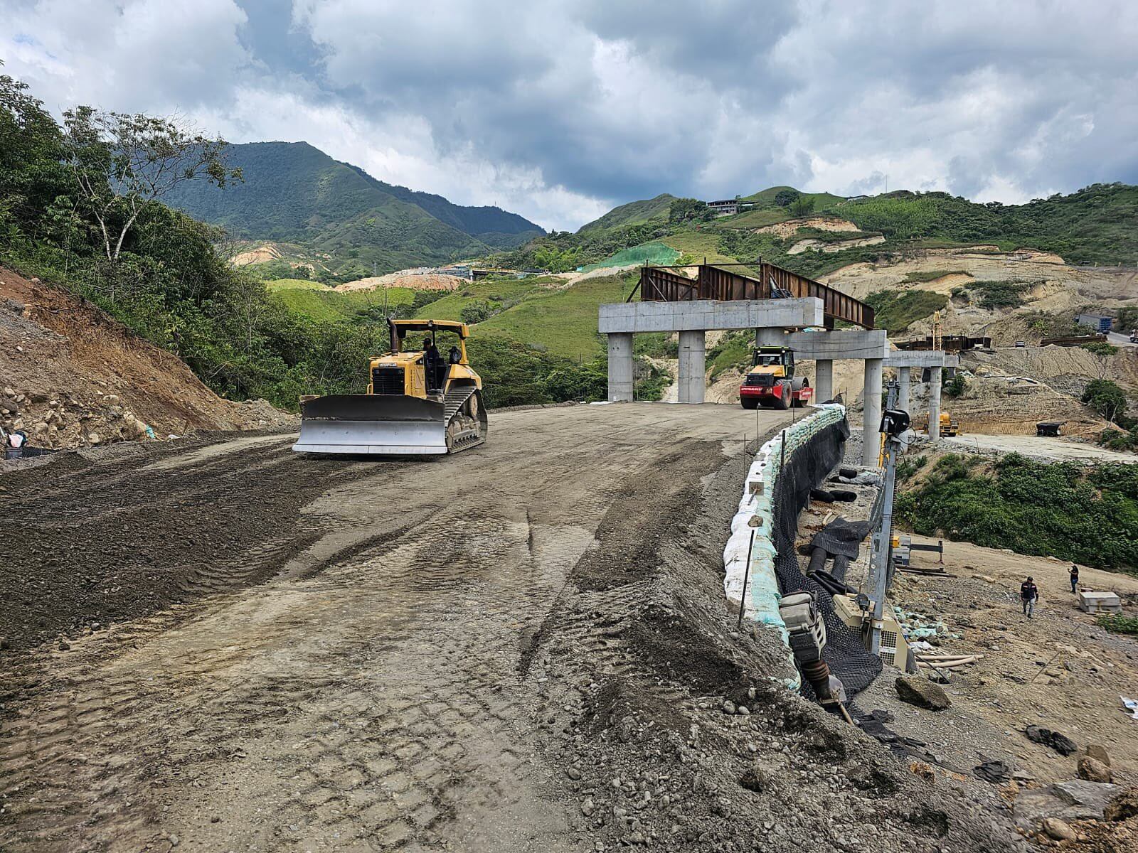 Las obras tienen un avance del 82 por ciento. Crédito: Invías.