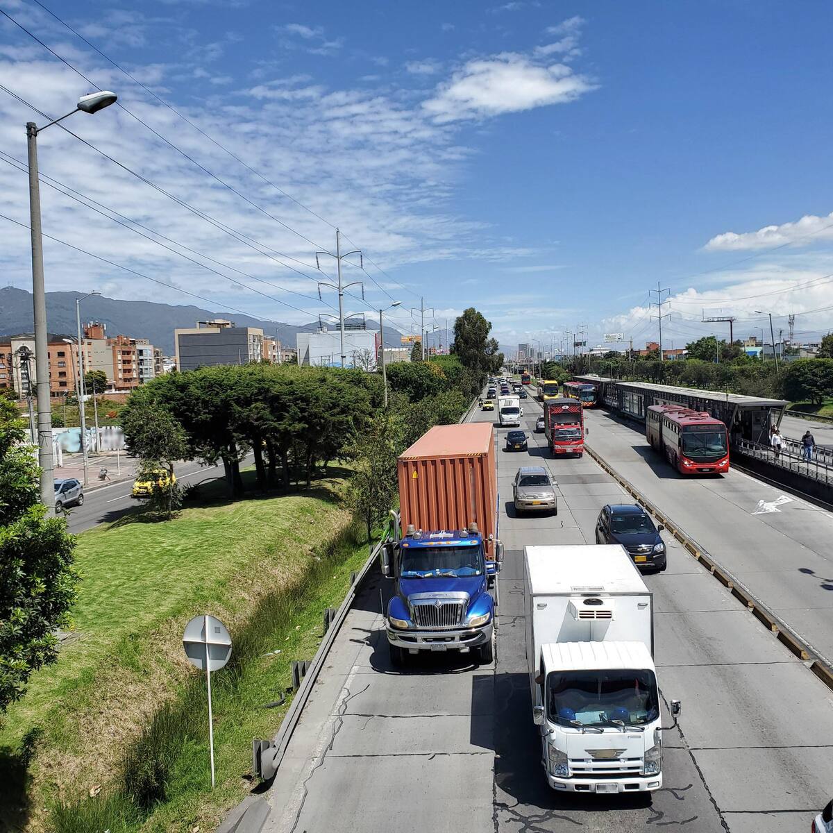 Transportadores en desacuerdo por medida exprés, que restringiría la movilidad de Cundinamarca