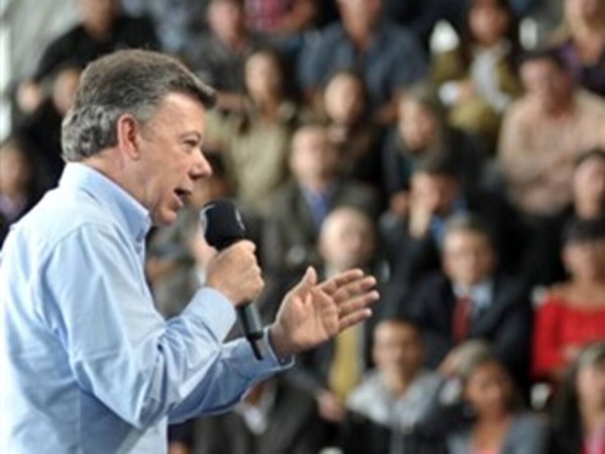 La vuelta a Colombia del presidente Santos llega a Pereira
