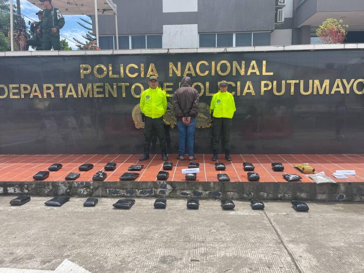 En Mocoa, Putumayo fue capturado alias ‘Porrudier’