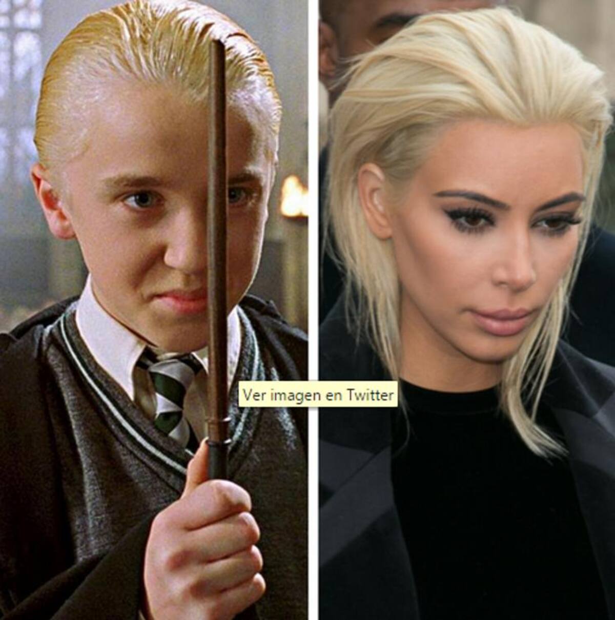 La "celebridad" cambió su cabello castaño a color rubio platinado y de inmediato empezaron a buscarle parecidos con personajes de películas y series.