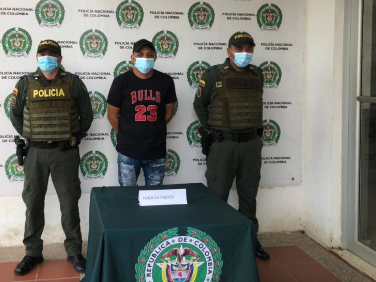 Capturado en Magangué por presunto delito de fuga de presos