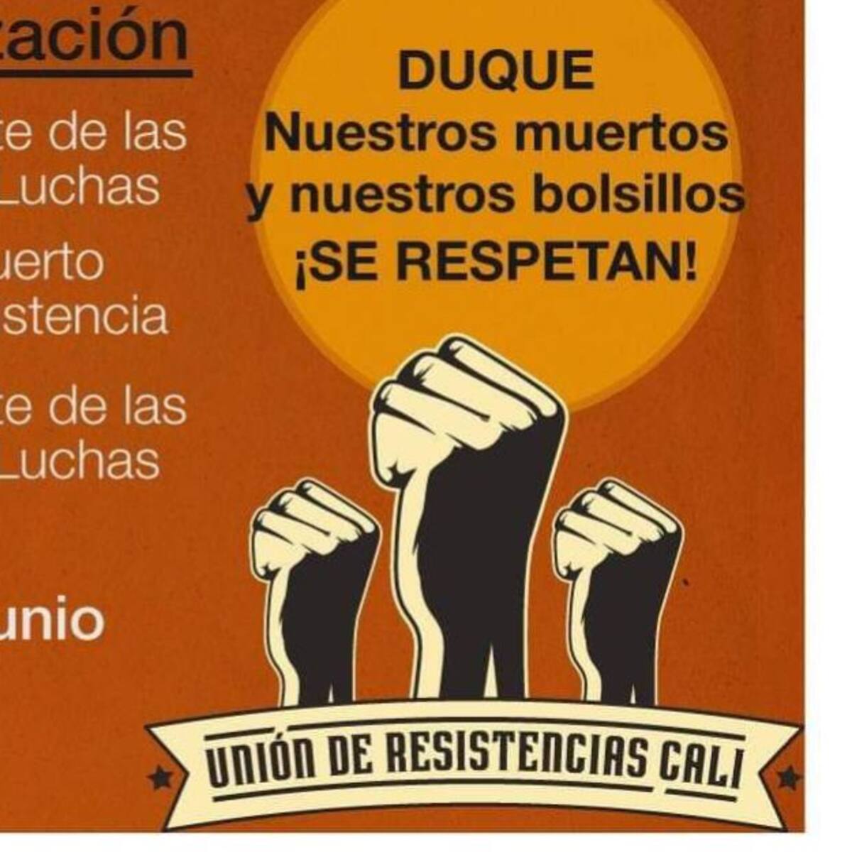 Cali tendrá marchas hoy jueves desde las 9 AM