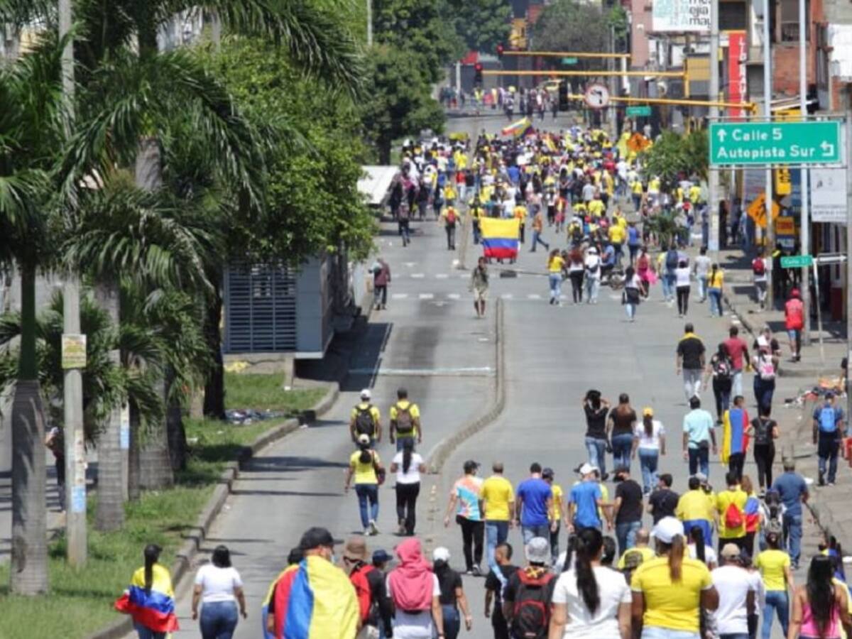 Marchas en Cali para este 20 de Julio