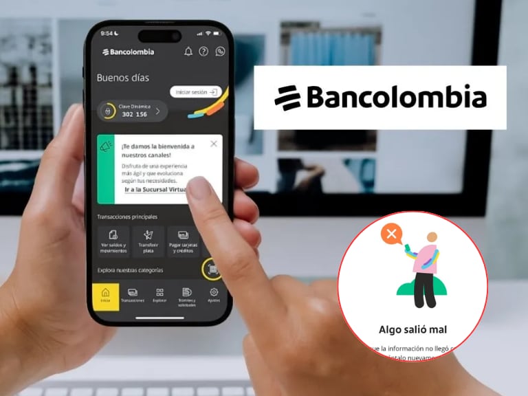 Imagen de referencia a la aplicación de Bancolombia/ Getty Images