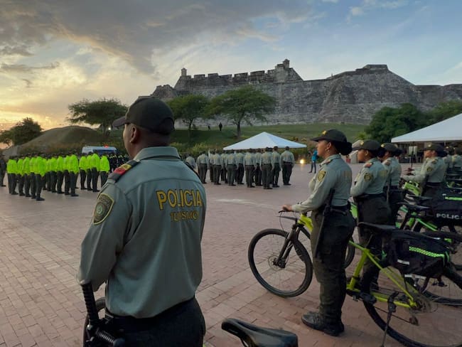 3.000 policías integran componente de seguridad para Navidad y fin de año en Cartagena