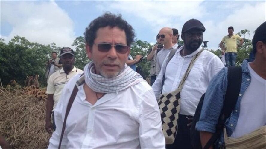 Alias Pastor Alape durante el acto de perdón de las Farc hacia sus víctimas de Bojayá el pasado 12 de junio de 2016. Foto: Colprensa