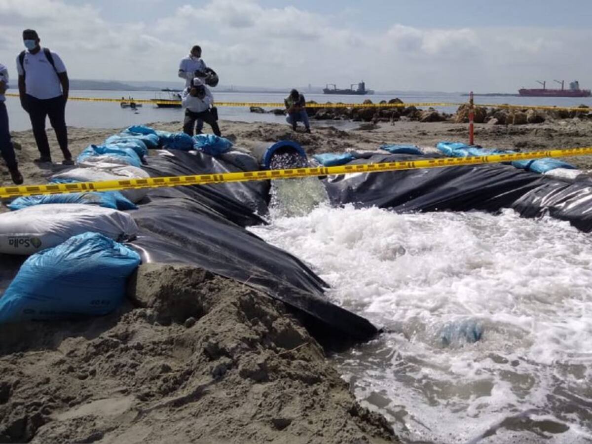 Motobomba de El Laguito en Cartagena ya está funcionando