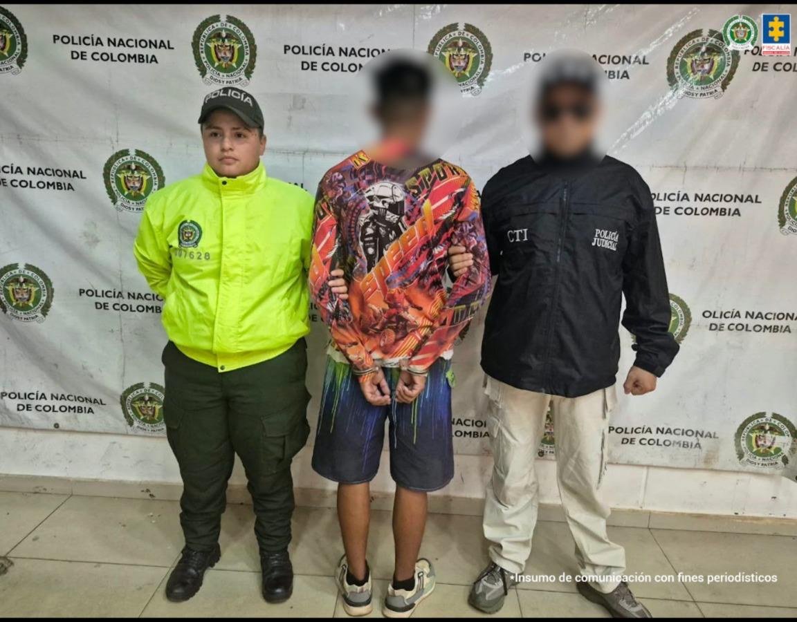 Presunto abusador detenido por la Fiscalía y la Policía Nacional. Foto: Fiscalía