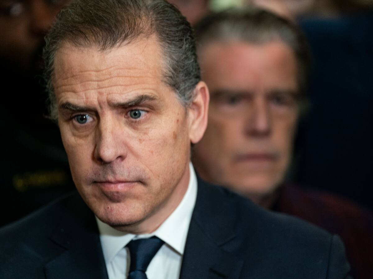 Hijo de Joe Biden comparece ante tribunal de Estados Unidos por evasión de impuestos