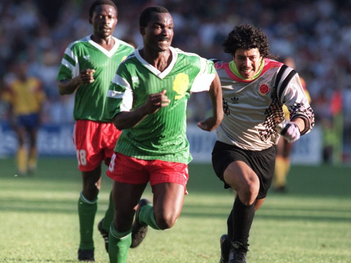 "Cuando enfrenté a Colombia, Higuita era el mejor del mundo": Roger Milla