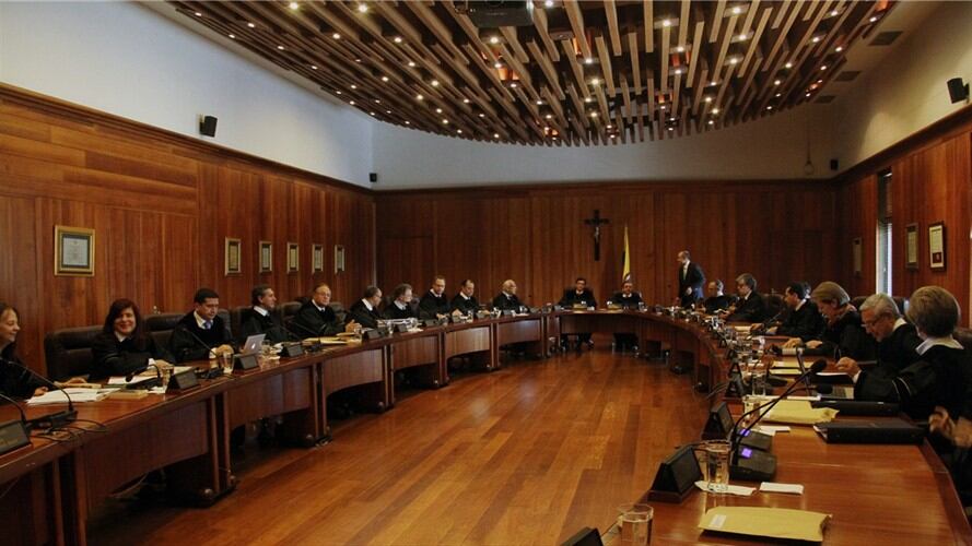 Sala plena del Consejo de Estado.. Foto: Colprensa/Archivo