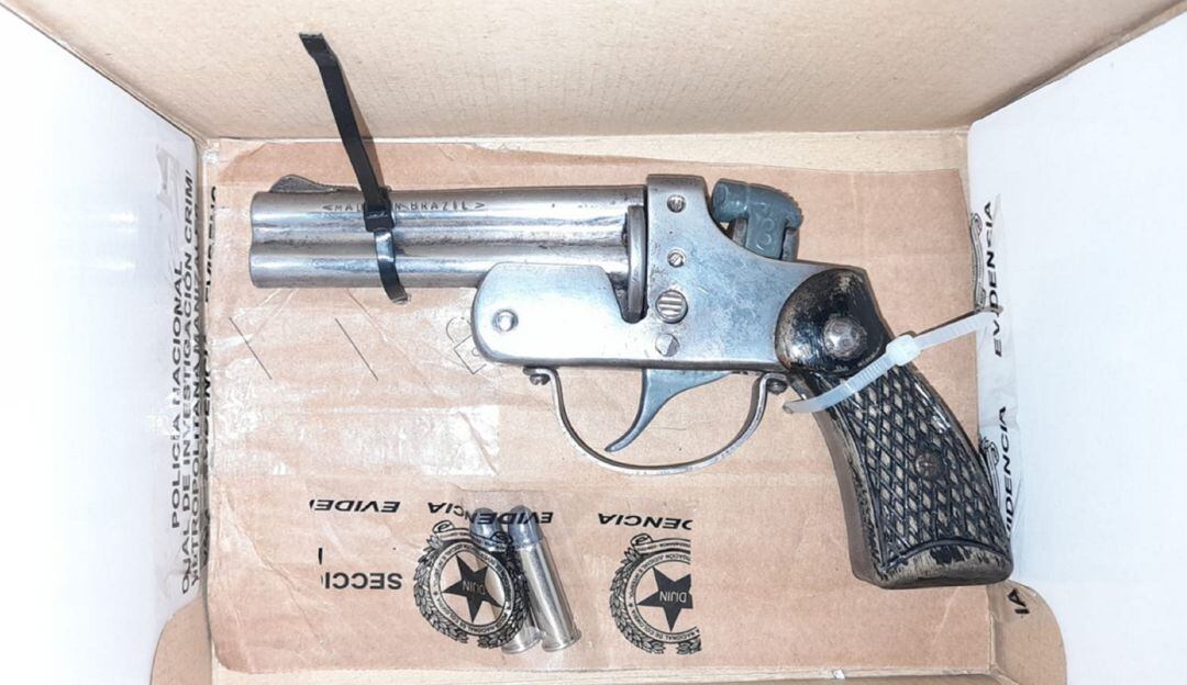 Arma inacutada en el barrio Solferino de Manizales