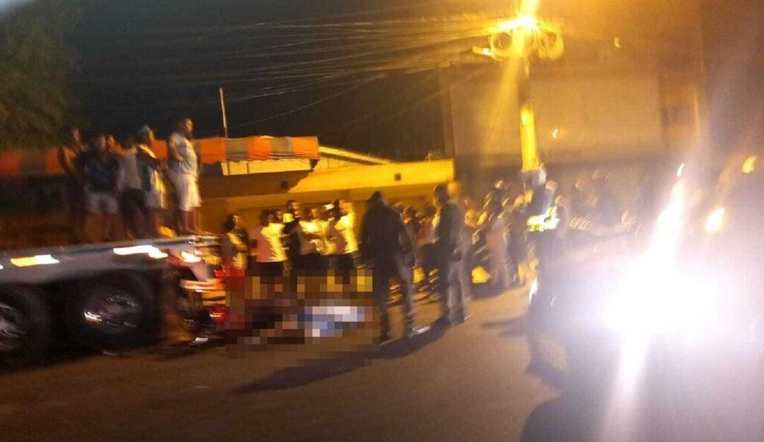 El accidente se presentó en la avenida del Bosque, a pocos metros del barrio El Zapatero