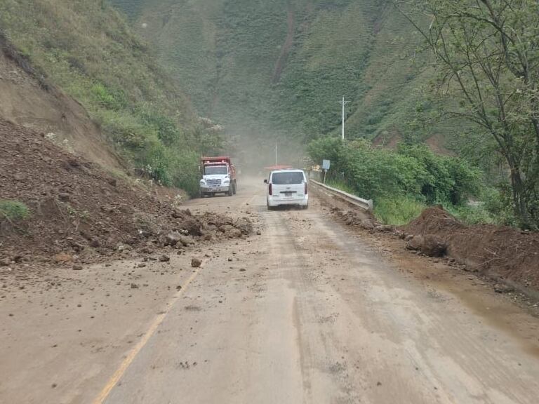 Estado vía Panamericana Pasto-Mojarras