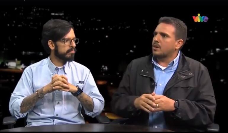 Miguel Pizarro y Stalin González