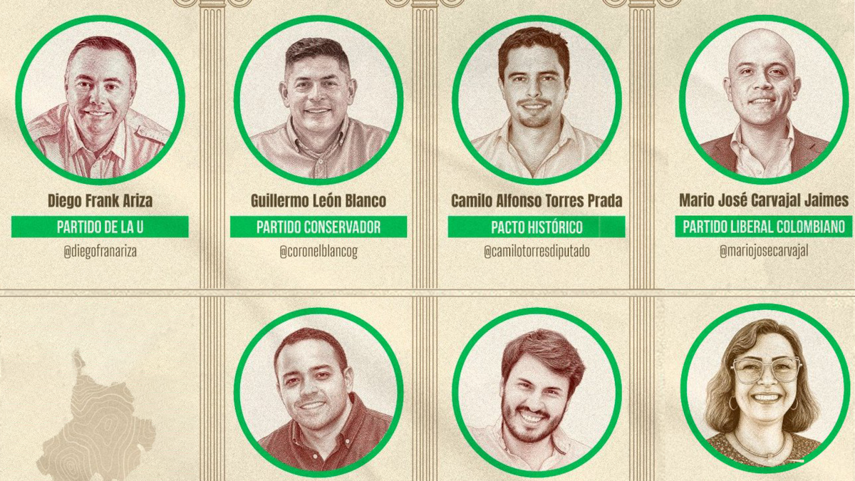 Los congresistas santandereanos que inician actividad en la era del “Tigre”