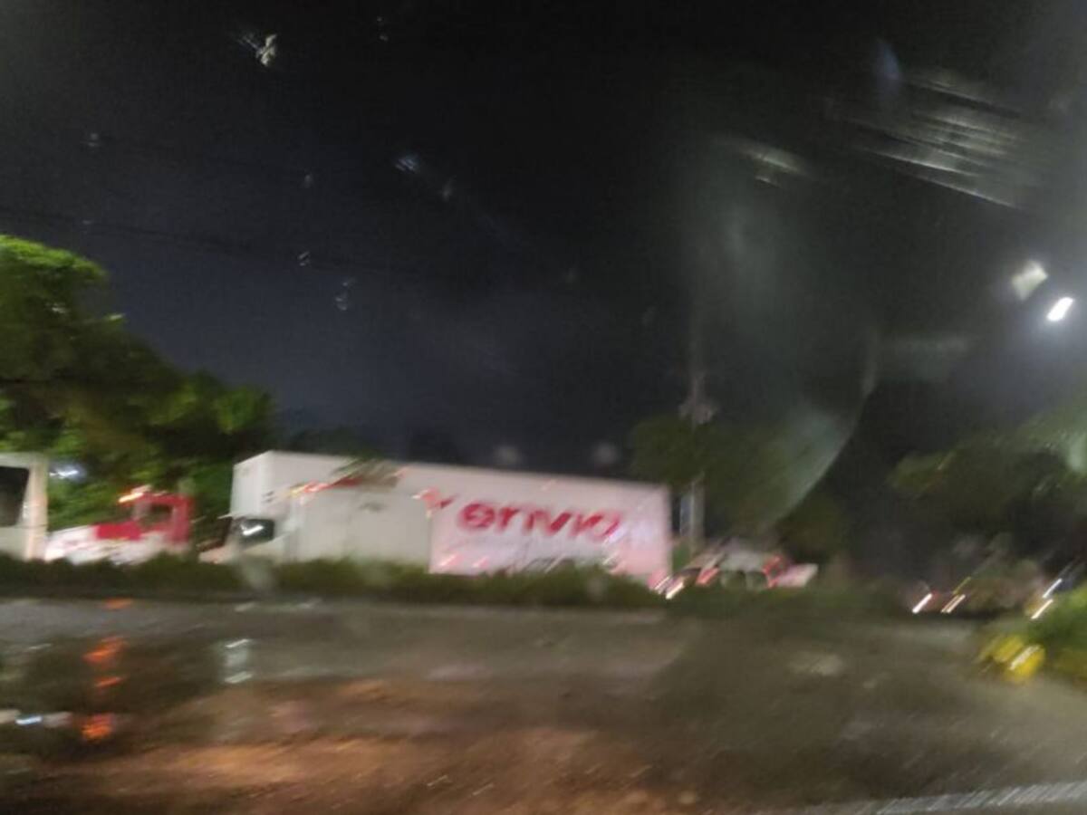Lluvias causan problemas de movilidad en la zona Industrial