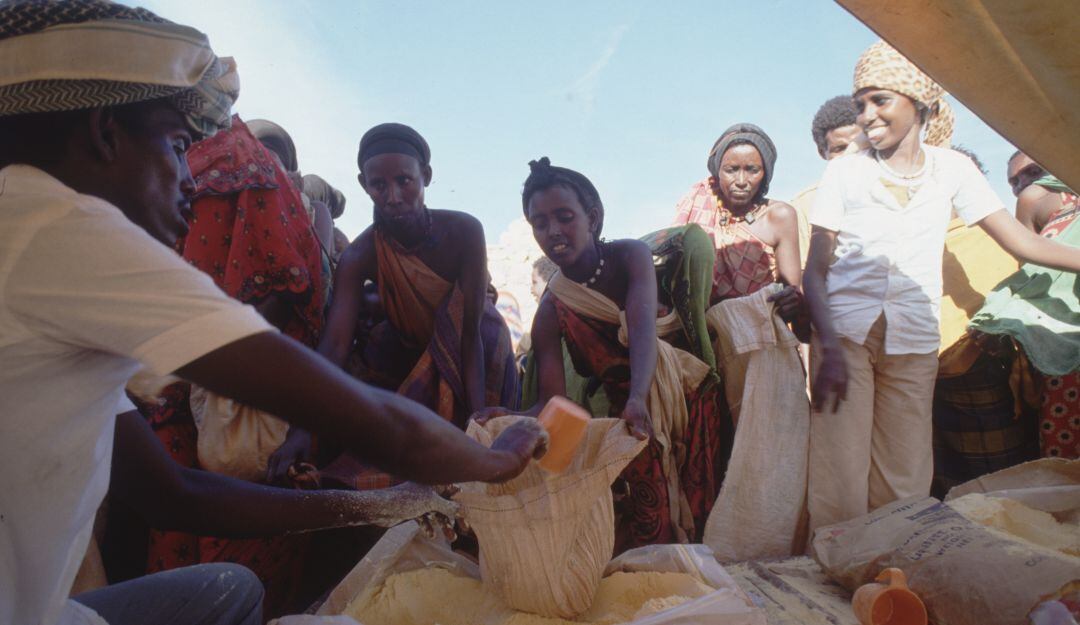 Campañas de entrega de comida