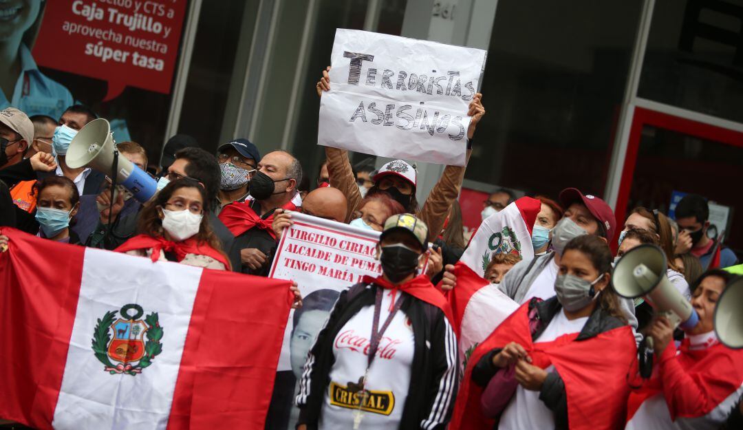 Manifestaciones en Perú