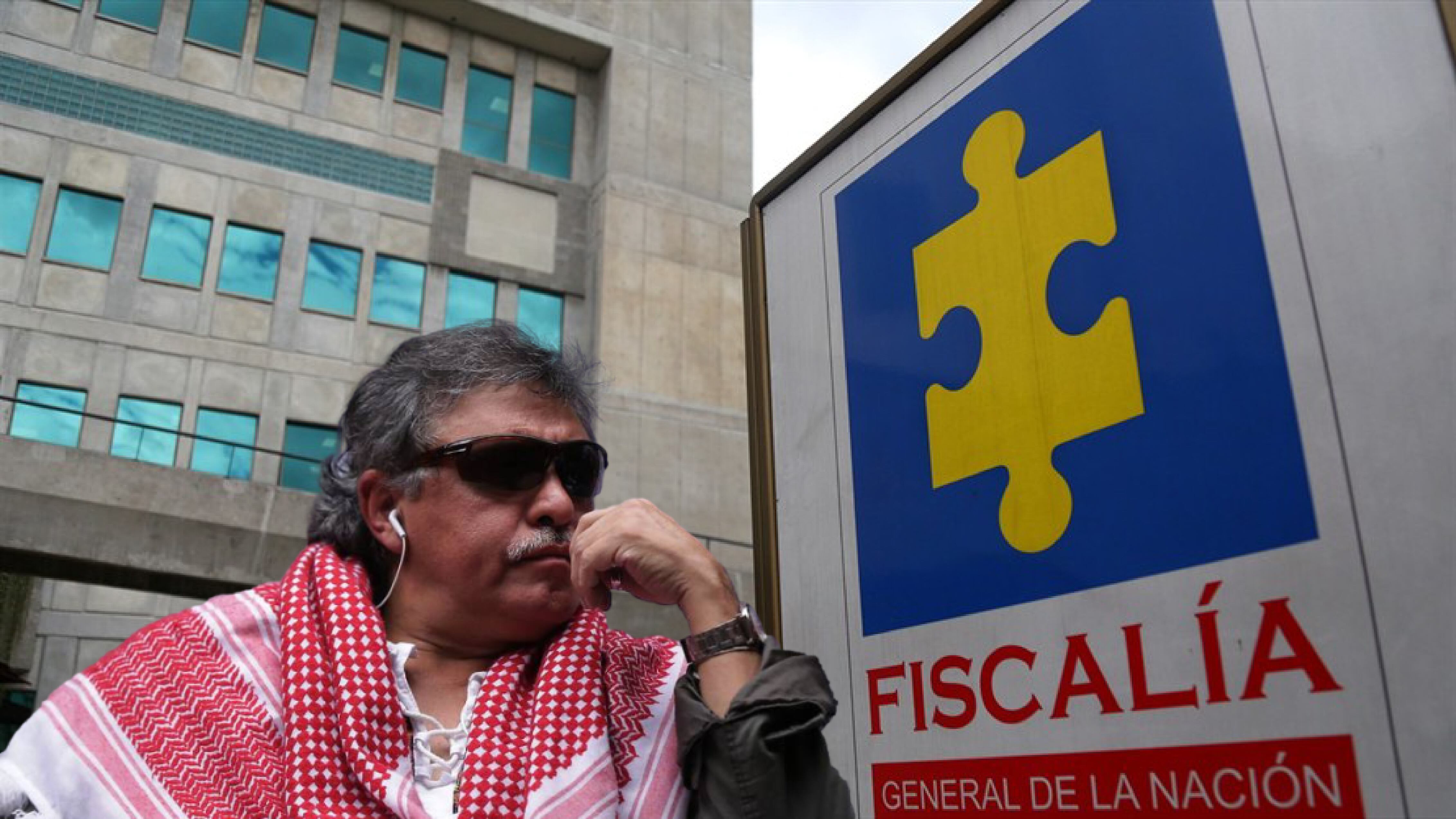 El asesinado exjfe guerrillero Jesús Santrich- Fachada Fiscalía