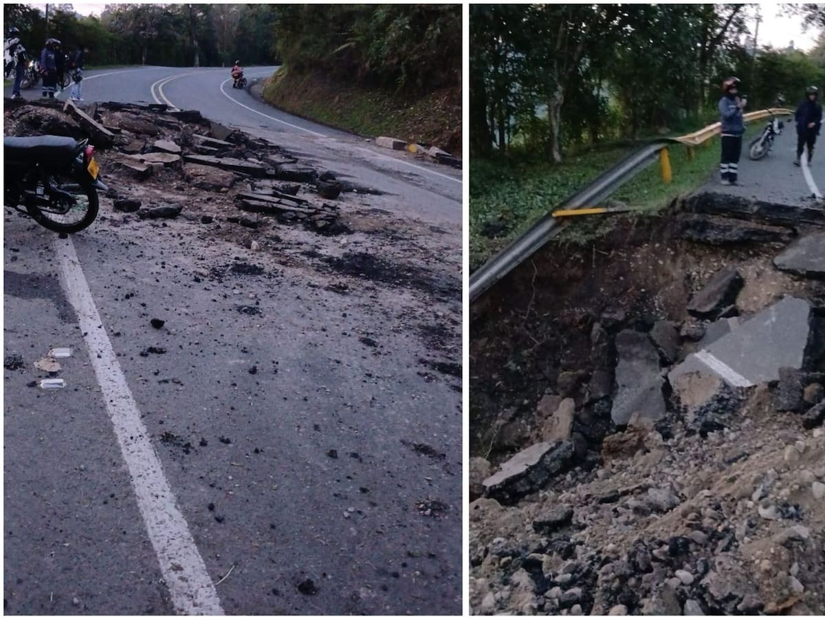 Activan explosivo en la vía Panamericana entre Popayán y Cali