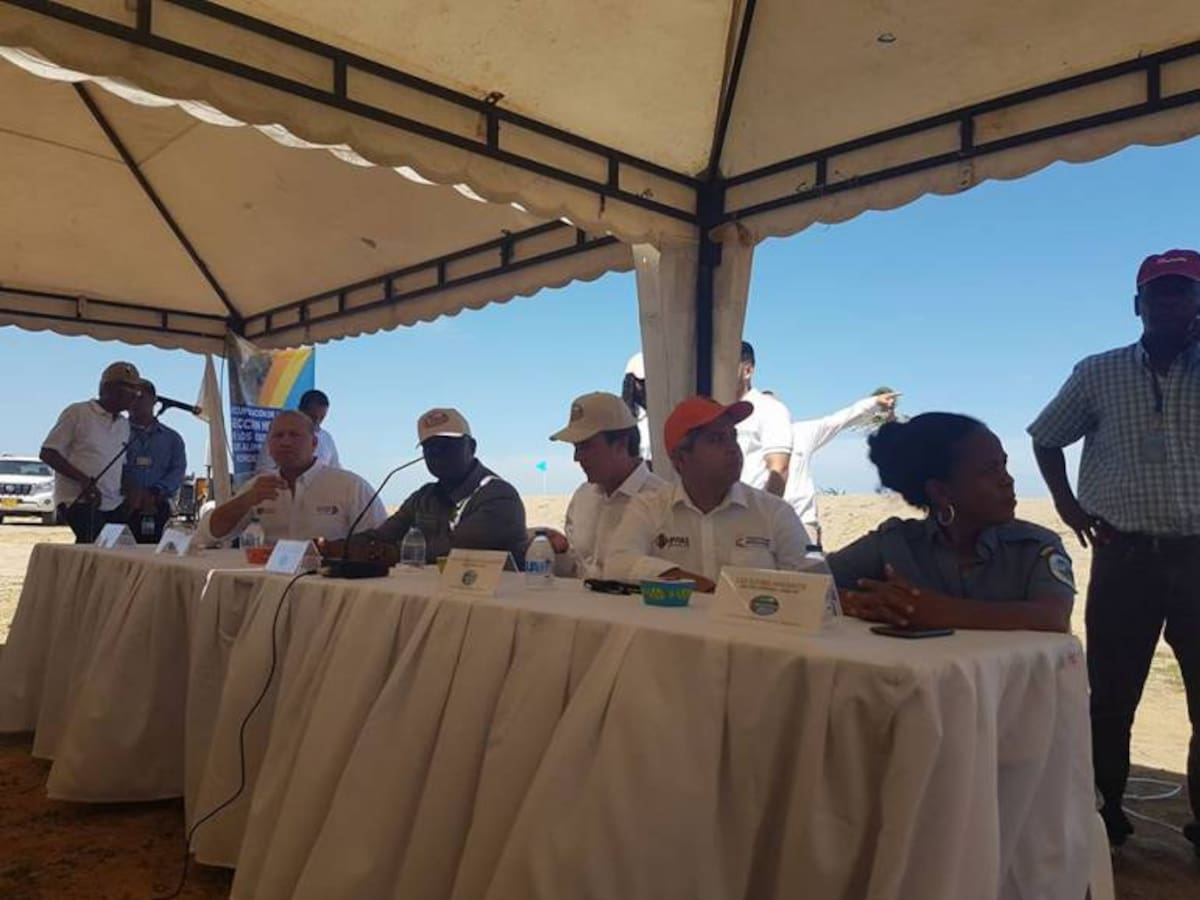Entregan obras hidráulicas para la recuperación de la Ciénaga Grande