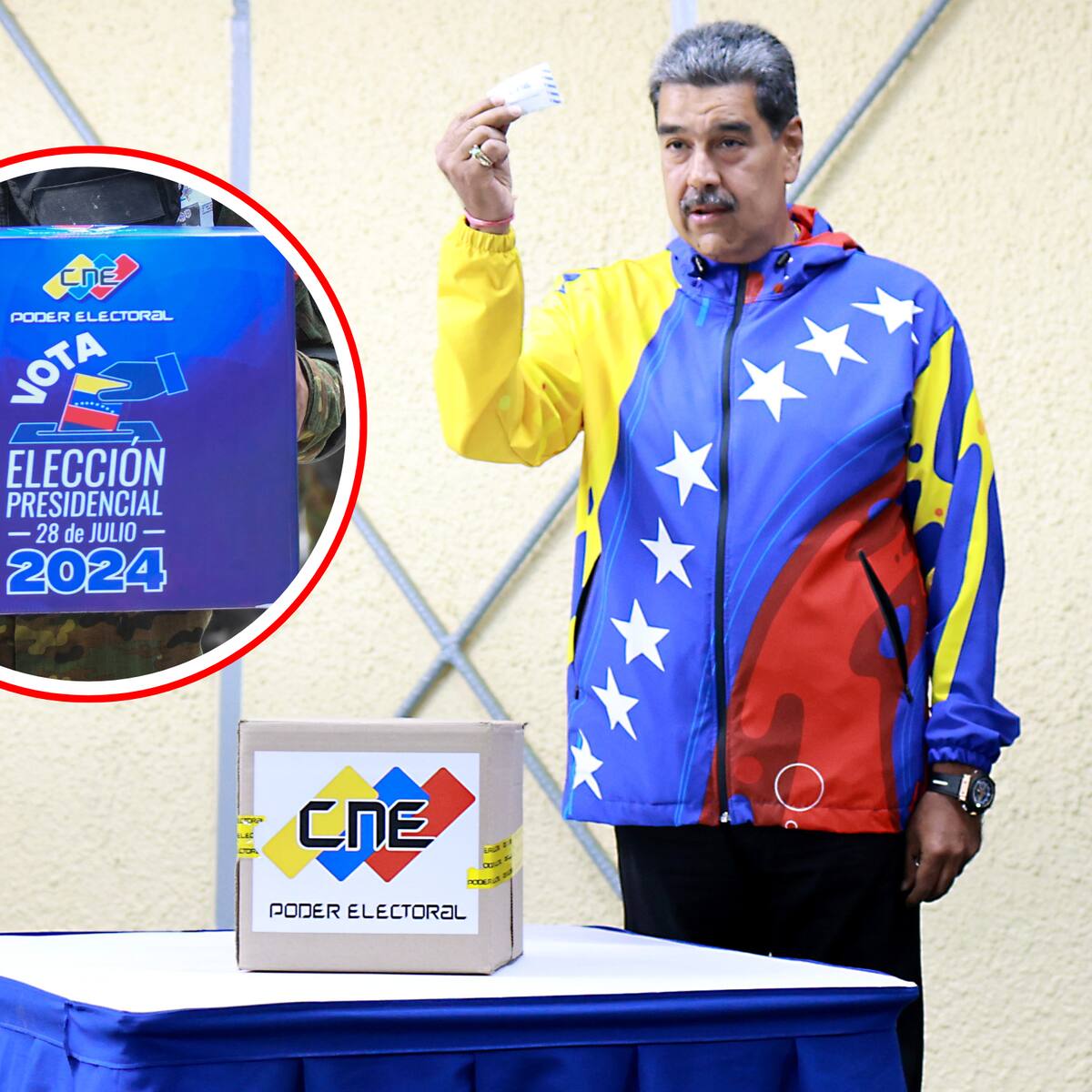 Maduro tras votar: reconoceré a la autoridad y el resultado que emita