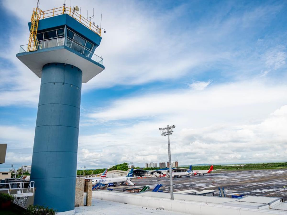 Aeropuerto de Cartagena ha movilizado este año más de 2.1 millones de pasajeros