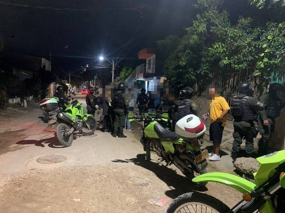 Policía capturó a 32 presuntos delincuentes durante el fin de semana en Cartagena
