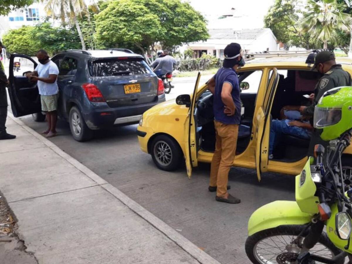 424 comparendos se aplicaron el fin de semana en Cartagena