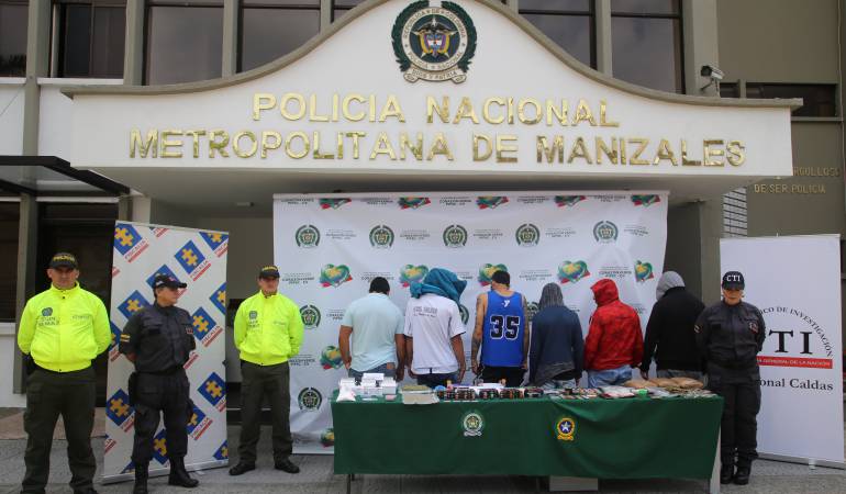 Capturados en varios allanamientos en Manizales 