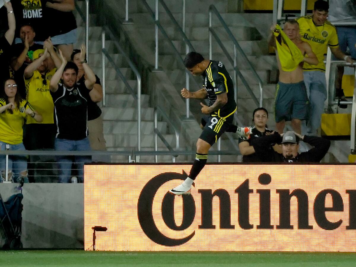 Video: Juan Camilo Hernández volvió a marcar un triplete con el Columbus Crew